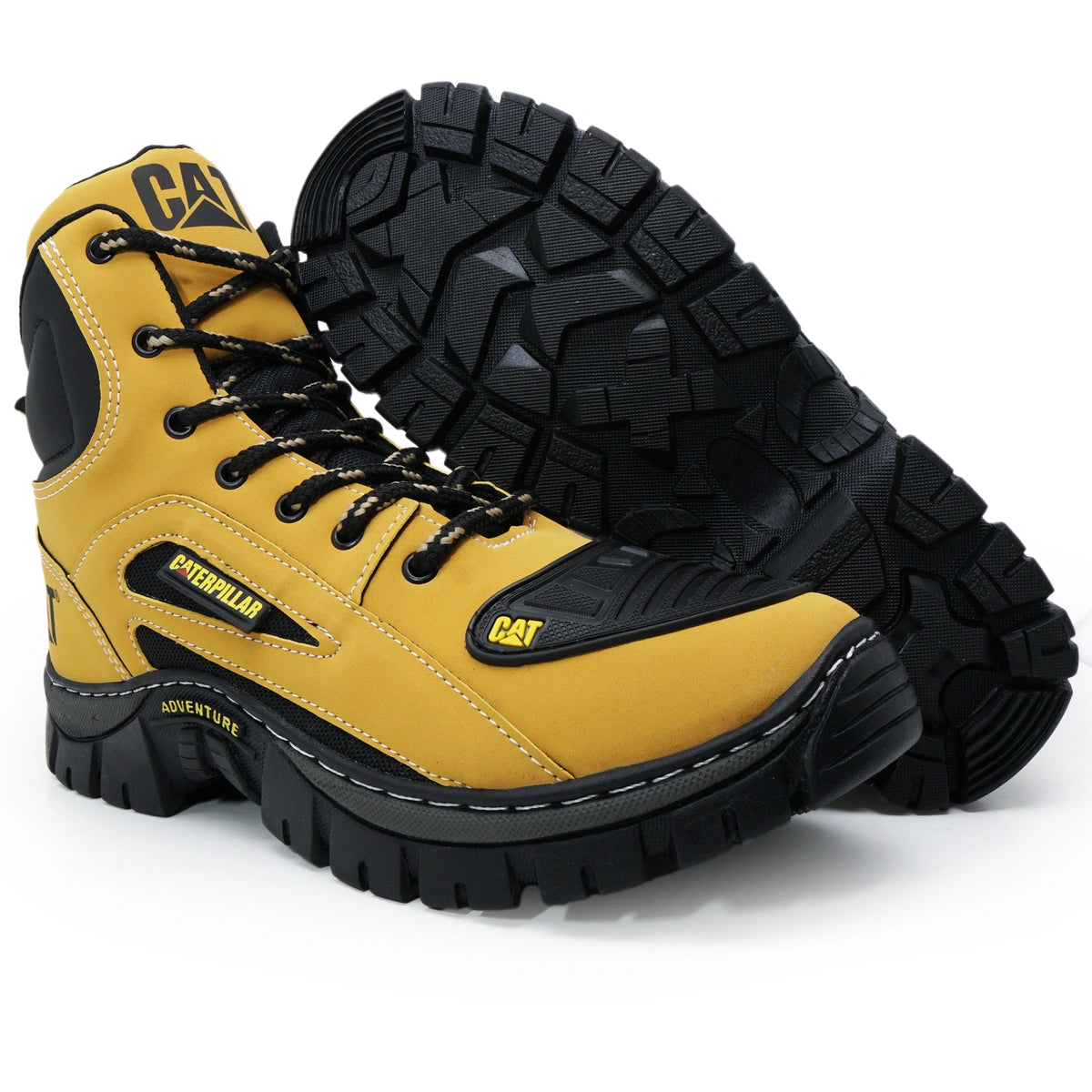 Bota Coturno Caterpillar CAT Cano Médio