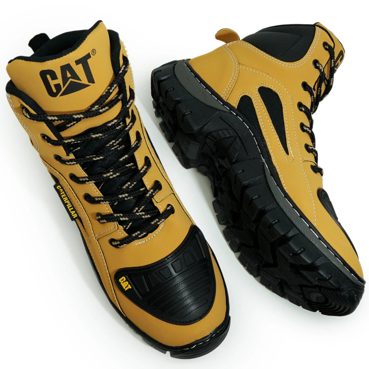 Bota Coturno Caterpillar CAT Cano Médio
