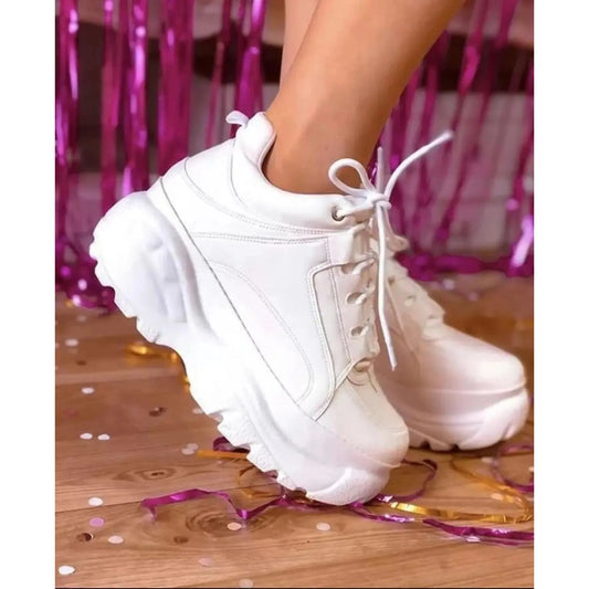 Tênis Plataforma Feminino Bufalo London