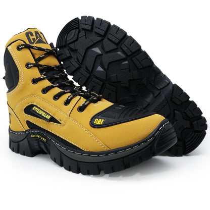 Bota Coturno Caterpillar CAT Cano Médio