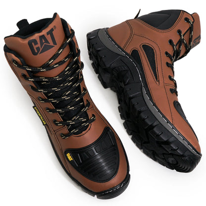 Bota Coturno Caterpillar CAT Cano Médio