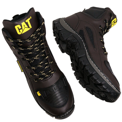 Bota Coturno Caterpillar CAT Cano Médio