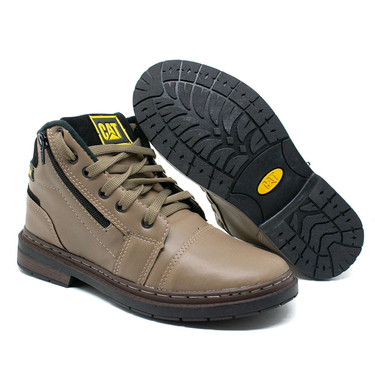 Bota Masculina Caterpillar Zíper