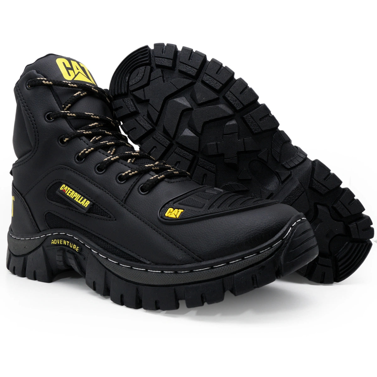Bota Coturno Caterpillar CAT Cano Médio