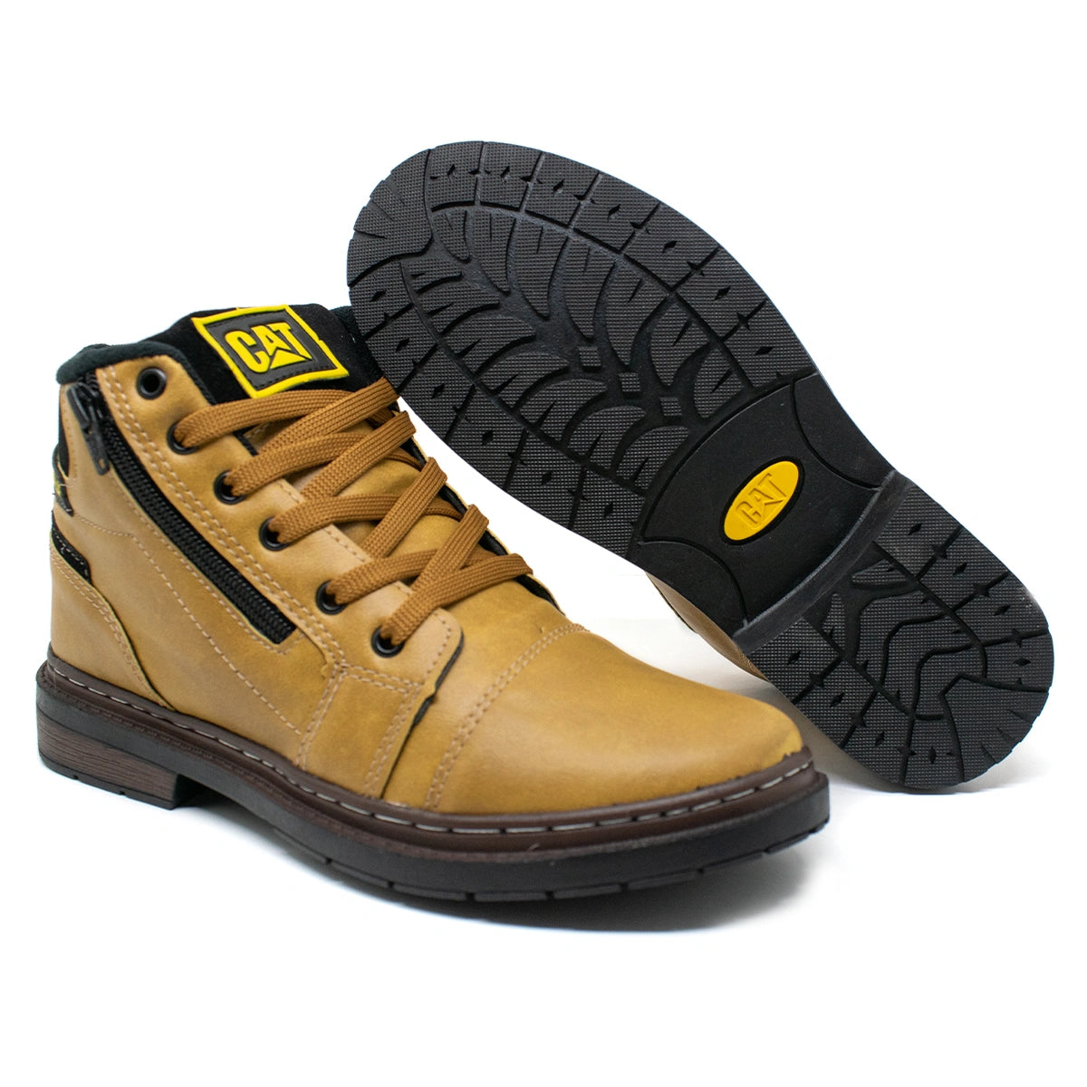 Bota Masculina Caterpillar Zíper