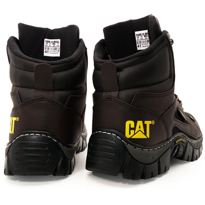 Bota Coturno Caterpillar CAT Cano Médio