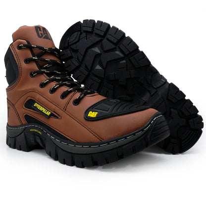 Bota Coturno Caterpillar CAT Cano Médio